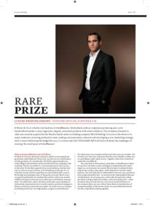 Luxury Briefing  Issue 169 rArE PriZe