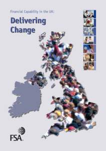 Financial Capability in the UK:  Delivering Change  Introduction