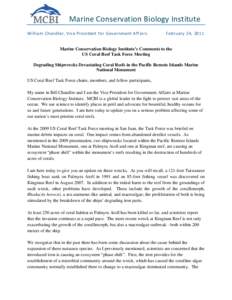 Physical oceanography / Pacific Remote Islands Marine National Monument / Kingman Reef / Coral reefs / Palmyra Atoll / Reef / Marine conservation / Coral / Atoll / Physical geography / Islands / Coastal geography