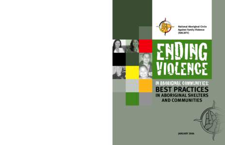 JANUARY 2006 Cercle national des Autochtones contre la violence familiale (CNACFV)