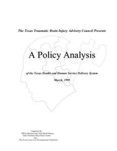 Traumatic Brain Injury, A Policy Analysis