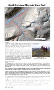 Geoff Bradshaw Memorial Cairn Trail  n ato  r