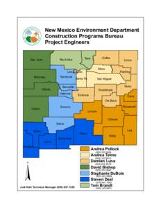 New Mexico Environment Department Construction Programs Bureau Project Engineers San Juan  McKinley