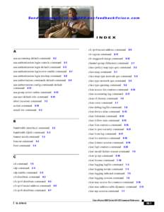 Hayes command set / Modems / NX-OS / Command-line interface / Virtual LAN / Alias / Path / Cd / SCSI / Computing / Software / User interface techniques