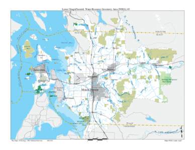 Lower Skagit/Samish Water Resource Inventory Area (WRIA) #3  Wickersham WHATCOM SKAGIT