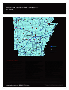 HealthLink PPO Hospital Locations – Arkansas Benton County