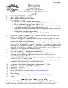 Microsoft Word - Policy  Committee Agenda, [removed]