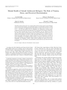 Abnormal psychology / Stress / Anxiety disorders / Traumatology / Mood disorders / Posttraumatic stress disorder / Psychological trauma / Child sexual abuse / Major depressive disorder / Psychiatry / Medicine / Mind