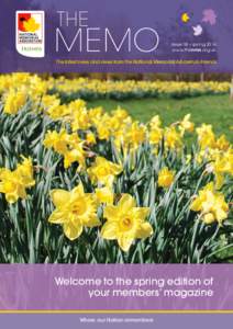 THE  MEMO Issue 18 – spring 2014