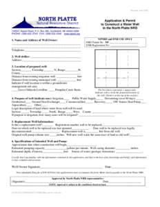 Microsoft Word - Well permit form