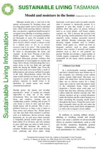 Industrial hygiene / Occupational safety and health / Construction / Capnodiales / Cleaning / Mold growth /  assessment /  and remediation / Damp / Indoor air quality / Mold / Architecture / Health / Building biology