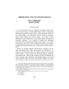 Alternative dispute resolution / Financial Industry Regulatory Authority / Federal Arbitration Act / Dispute resolution / Arbitral tribunal / Class action / Arbitration in the United States / International arbitration / Law / Arbitration / National Arbitration Forum