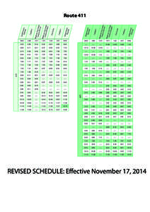 new service public schedule adjustments