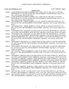 Economy of the United States / Mountrail County /  North Dakota / XTO Energy / Marathon Oil