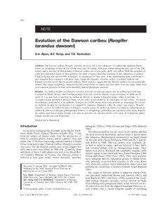 Zoology / Queen Charlotte Islands caribou / Migratory woodland caribou / Geography of British Columbia / Barren-ground Caribou / Masset Sound / Resolution / Graham Island / Biology / Reindeer / Haida Gwaii / Skeena-Queen Charlotte Regional District