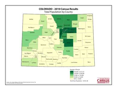 COLORADO[removed]Census Results Total Population by County Sedgwick Jackson  Moffat