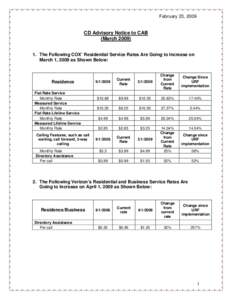 Microsoft Word - CD Advisory_ to CAB_March2009.doc