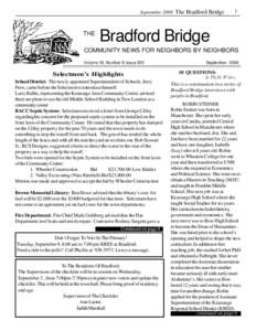 September 2008 The Bradford Bridge  THE 1