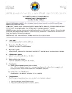 Microsoft Word - SEAC Meeting Minutes-November 14, 2012.docx