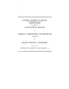 Beloit College / Chamberlin / Rollin D. Salisbury / Roland Duer Irving / Wisconsin / Thomas Chrowder Chamberlin / Beloit /  Wisconsin