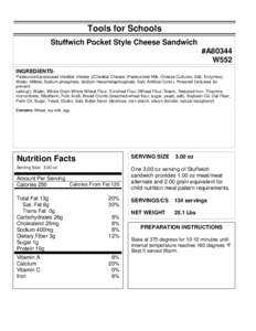 ZARTIC/Z-BIRD NUTRITIONAL INFORMATION SHEET