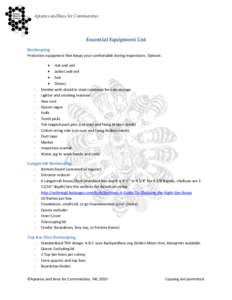 Biology / Top-bar hive / Beehive / Frame / Langstroth hive / Feeder / Queen excluder / L. L. Langstroth / Beekeeping / Zoology / Agriculture