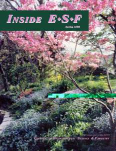 I NSIDE E ◆S ◆F Spring 1998 The magazine of the SUNY  C OLLEGE