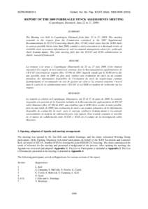 Lamnidae / Fishing industry / Fisheries / Stock assessment / Porbeagle / International Commission for the Conservation of Atlantic Tunas / Overfishing / Maximum sustainable yield / Discards / Fish / Fisheries science / Ichthyology