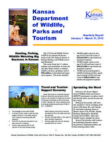 Kansas / Hillsdale State Park / White-tailed deer / United States / Kansas Department of Wildlife and Parks / Hunting / Deer