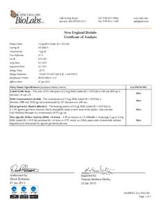 Chemistry / Biology / Biochemistry / Electrophoresis / Molecular biology / Polymerase chain reaction / Laboratory techniques / Protein methods / Agarose gel electrophoresis / Agarose / Gel electrophoresis / Molecular-weight size marker