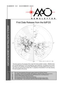 Astronomical surveys / Physical cosmology / 6dF Galaxy Survey / Quasar / Redshift / Active galactic nucleus / Cosmic distance ladder / Australian Astronomical Observatory / Astronomical spectroscopy / Astronomy / Physics / Space