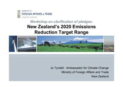 Climatology / Greenhouse gas / Land use /  land-use change and forestry / Emissions trading / New Zealand Trade and Enterprise / Adrian Macey / United Nations Climate Change Conference / Environment / Climate change policy / Climate change