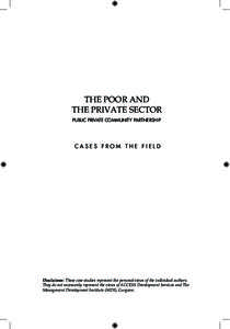 Poverty / PRADAN / Microfinance / Economic growth / Economic development / Public–private partnership / Inclusive growth / Akshara Network / American India Foundation / Development / Economics / Socioeconomics