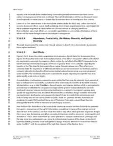 Public Draft, Bay Delta Conservation Plan: Chapter 5, Effects Analysis