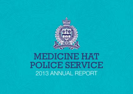 MEDICINE HAT POLICE SERVICE 2013 ANNUAL REPORT ORGANIZATIONAL CHART CHIEF