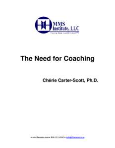 Chérie Carter-Scott / Dream / Mind / Psychology / Education / Coaching / Educational psychology / Life coaching