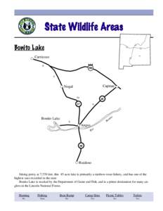 State Wildlife Areas Bonito Lake[removed]