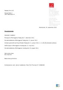 BRD. KLEE A/S Gadagervej 11 DK-2620 Albertslund Tlf. +Fax +e-mail: 