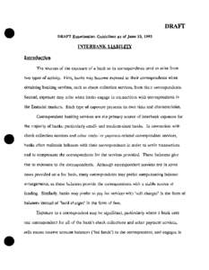 Finance / Financial system / Federal Reserve System / Clearing / Bank / Title 12 of the United States Code / Central bank / Credit risk / Federal funds / Federal Reserve / Financial markets / Financial economics