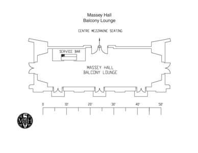 Massey Hall Balcony Lounge 