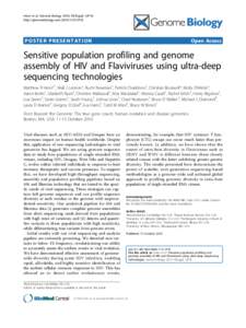 Henn et al. Genome Biology 2010, 11(Suppl 1):P18 http://genomebiology.comS1/P18 POSTER PRESENTATION  Open Access