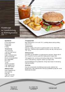 Microsoft Word - Fiskeburger m tomatchutney og dild