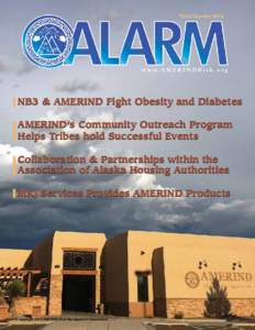 Third Quarter[removed]w w w. A M E R I N D R i s k . o r g NB3 & AMERIND Fight Obesity and Diabetes AMERIND’s Community Outreach Program