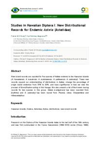 Biodiversity Data Journal 2: e1010 doi: [removed]BDJ.2.e1010