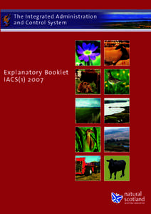 Europe / Scotland / Climate change in Scotland / Economy of Scotland / Environment of Scotland / Scottish Executive Environment and Rural Affairs Department / Common Agricultural Policy / Single Farm Payment / Economy of the European Union / Agricultural subsidies / European Union