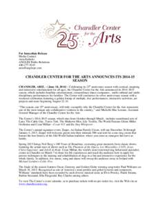 Academy Award / Cesar Millan / Arizona / Chandler Center for the Arts / Chandler