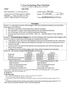 Microsoft Word - technology_plan_checklist