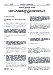 Commission Implementing Decision of 30 May 2013 on recognition of the Biograce GHG calculation tool for demonstrating compliance with the sustainability criteria under Directives[removed]EC and[removed]EC of the European P