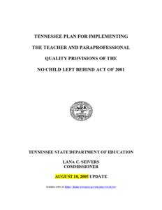 No Child Left Behind Act / Teacher / Praxis test / Professional development / English as a foreign or second language / National Board for Professional Teaching Standards / Certified teacher / FTCE / Education / Education in the United States / Highly Qualified Teachers