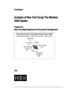 Microsoft Word - Final Report 2006 NY Scrap Tire Markets Update.doc